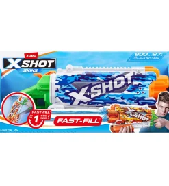 X-SHOT Vandleg|Vandpistol - Skins Pump Action Fast-Fill - 800 ml - Water