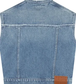 Børn Zadig & Voltaire Veste>Denimvest - Kaely - Double Stone