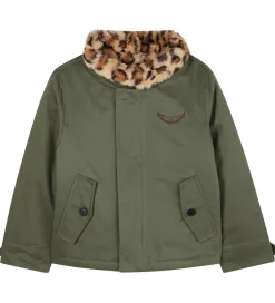 Børn Zadig & Voltaire Overgangsjakker|Jakke - Jess - Khaki