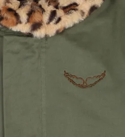 Børn Zadig & Voltaire Overgangsjakker|Jakke - Jess - Khaki